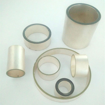 Piezoelectric Ceramic Tube / Cylinder Component PZT-4 Piezoelectric Company